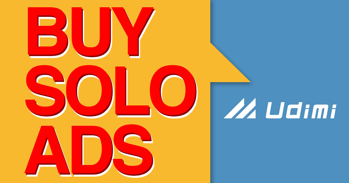Buy solo ads - Udimi