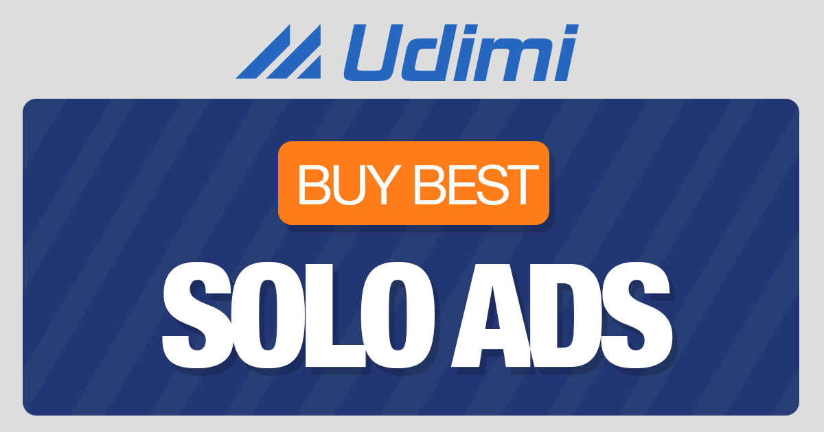 Buy solo ads - Udimi