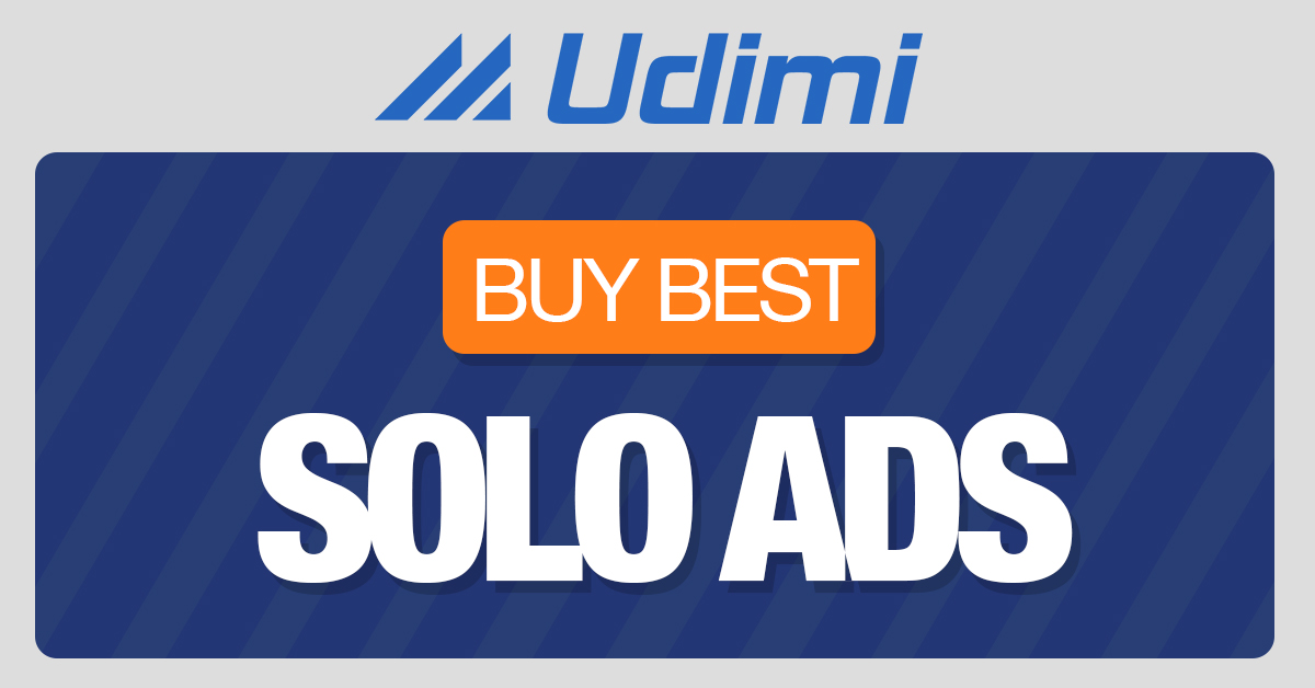 Buy solo ads - Udimi